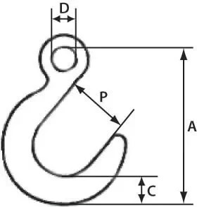 Строп 4СЦ-6.70 т. L=6.00м 8 кл кч с широким зевом купить в Нягани