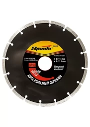 Диск алмазный отрезной сегментный 150 х 22,2 мм сухая резка SPARTA 731095