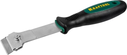 Скребок профессиональный с двухкомпонентной рукояткой, KRAFTOOL 085411, тип лезвия H01, 40мм 85411 купить в Нягани