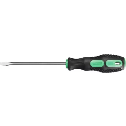 Отвертка URAGAN c двухкомпонентной рукояткой, SL8,0 x 150мм 25075-08-15_z01 купить в Нягани