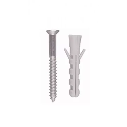 Дюбеля с шурупами, 8x40мм / 5х45мм, 10шт 3066-45-8 купить в Нягани