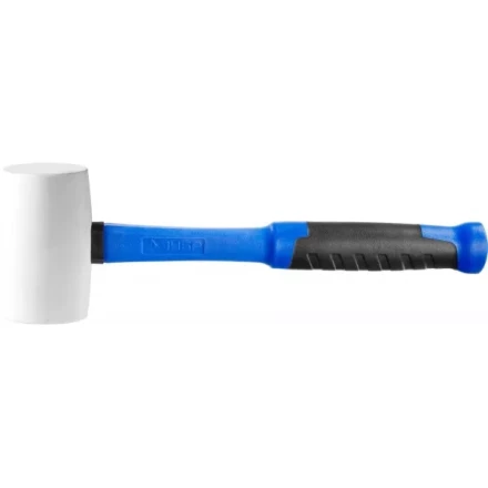 Киянка ЗУБР &quot;ПРОФЕССИОНАЛ&quot; резиновая белая, с фиберглассовой ручкой, 680г 20531-680_z02 купить в Нягани