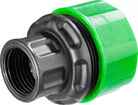 Зажим цанговый (резьба внешняя-шланг), РОСТОК 426363, 1/2&quot; x 3/4&quot; 426364 купить в Нягани