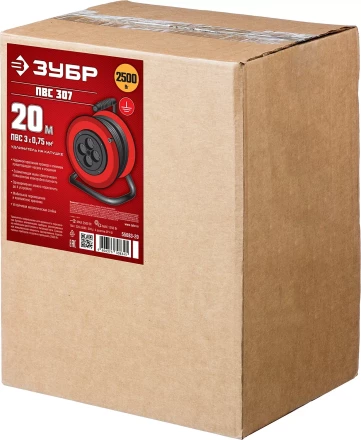 Удлинители на пластиковой катушке ПВС 307 силовые серия МАСТЕР купить в Нягани