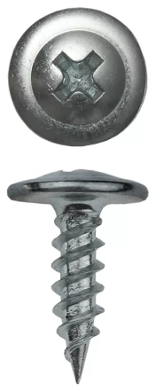 Саморезы ЗУБР с прессшайбой по листовому металлу до 0,9мм, PH2, 4,2х16мм, ТФ6, 18шт 4-300196-42-016 купить в Нягани