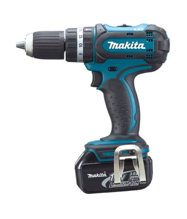 Аккумуляторная ударная дрель Makita BHP442RFE купить в Нягани