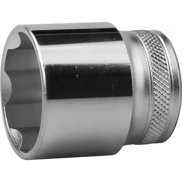 Торцовая головка KRAFTOOL "INDUSTRIE QUALITAT", Cr-V, SUPER-LOCK, хромосатинированная, 1/2", 30 мм 27801-30_z01 купить в Нягани