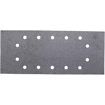Лист шлиф. универсал. URAGAN с покрытием стеарата цинка, 14 отверстий по кругу, для ПШМ, P100, 115х280мм, 50шт 907-23104-100-50 купить в Нягани