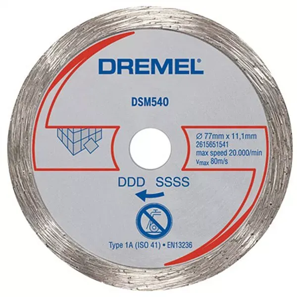Диск алмазный для пилы DSM20 по мрамору DSM540 Dremel купить в Нягани
