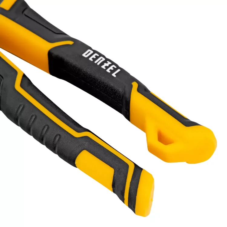 Ножницы по металлу Denzel, 270 мм, прямой и левый рез, сталь-СrMo, трехкомпонентные рукоятки, 78372 купить в Нягани