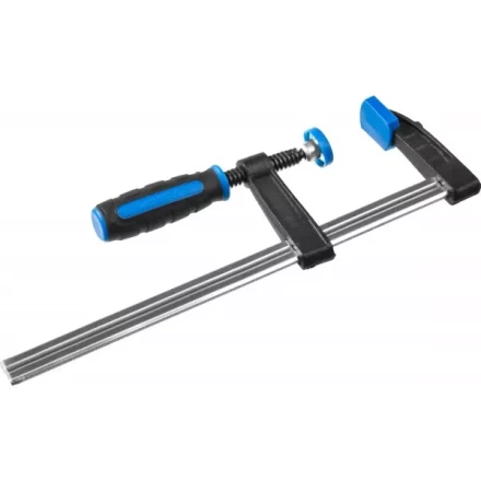 Струбцина ЗУБР &quot;ПРОФЕССИОНАЛ&quot;, тип &quot;F&quot;, двухкомпонентная ручка, стальная закаленная рейка, 50х200мм 32155-050-200 купить в Нягани