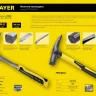 Молоток-кирочка КАМЕНЩИКА STRIKE 600г цельнометаллический, STAYER Professional 20165 20165 купить в Нягани