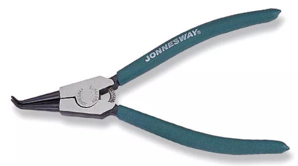 Щипцы для  стопорных колец  разжим загнутые  7"   AG010011 Jonnesway 47015 купить в Нягани