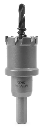 ТСТ коронка MESSER 30X25 с центрирующим сверлом и толкающей пружиной купить в Нягани
