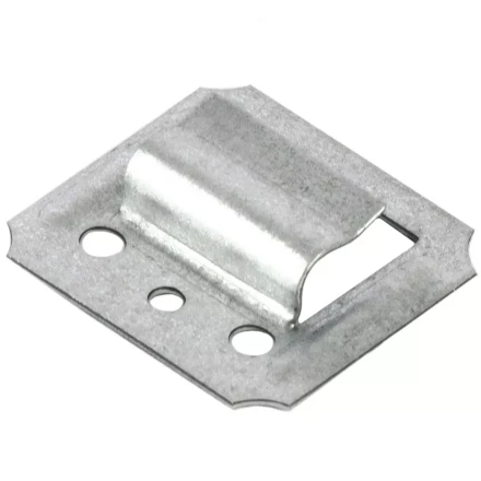 Кляймер №3,5 оцинкованный с гвоздями 100штук  Россия Сибртех 465735 купить в Нягани