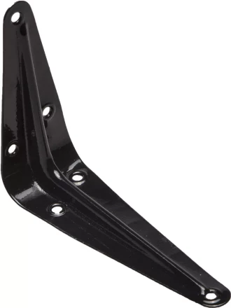 Уголок-кронштейн STAYER &quot;MASTER&quot;, 100х75мм, черный 37400-4 купить в Нягани