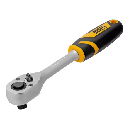 Ключ-трещотка 1/2&quot; Denzel 14033, 90 зубьев, с быстрым сбросом, CrV купить в Нягани