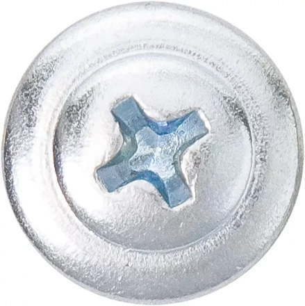 Саморезы 4,2х75 мм с прессшайбой PH №2 наконечник сверло оцинкованные 3000 шт ШУРУПЬ 48757 купить в Нягани