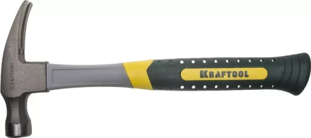 Молоток-гвоздодер RIP 450 г с фиберглассовой рукояткой, KRAFTOOL 20281-450 20281-450 купить в Нягани