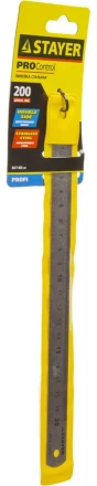 Линейка STAYER "PROFI" нержавеющая, двухсторонняя гравированная шкала, 0,2м 3427-020_z01 купить в Нягани