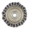 Щетка для УШМ Heavy Duty, 125 мм, М14, "чашка", крученая металлическая проволока  MATRIX 74674 купить в Нягани