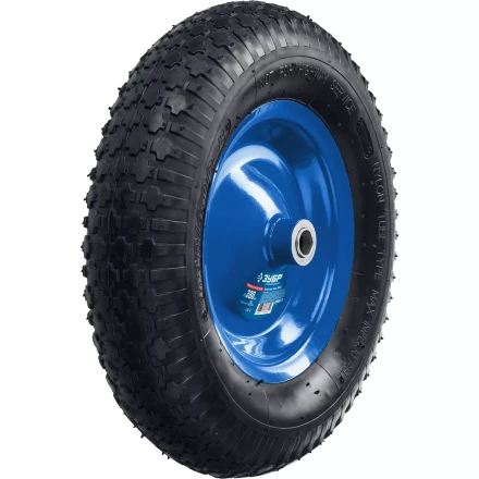 Колесо пневматическое для тачки 39913 380 мм серия ПРОФЕССИОНАЛ купить в Нягани