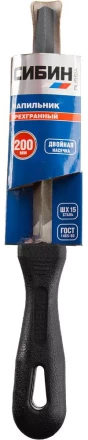 Напильник СИБИН трехгранный с пластиковой рукояткой, 200мм 16703-20 купить в Нягани