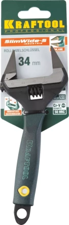 Ключ разводной SlimWide-S, 150 / 34 мм, KRAFTOOL 27263-15 купить в Нягани