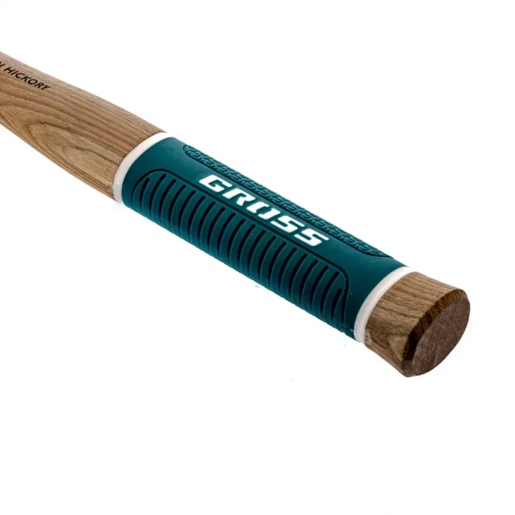 Молоток-гвоздодер с магнитом GROSS AMERICAN HICKORY 450 г угол 75 обрезиненная рукоятка 10418 купить в Нягани