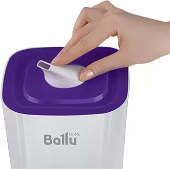 Увлажнитель ультразвуковой BALLU UHB-205 белый/фиолетовый купить в Нягани
