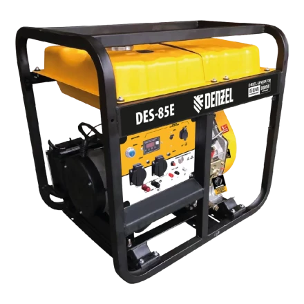 Генератор дизельный DES-85E 8.5 кВт 230 В 16 л электростартер Denzel 94415 купить в Нягани
