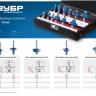 ЗУБР 12 шт, набор профильных фрез по дереву, Профессионал (28796-H12) купить в Нягани