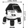 Нивелир лазерный GLL 3-50 BOSCH купить в Нягани