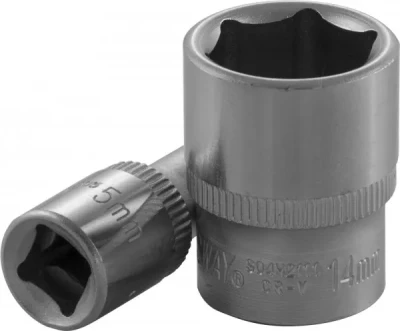 Головка торцевая шестигранная 1/4" М5,5 S04Н21055 Jonnesway 47991
