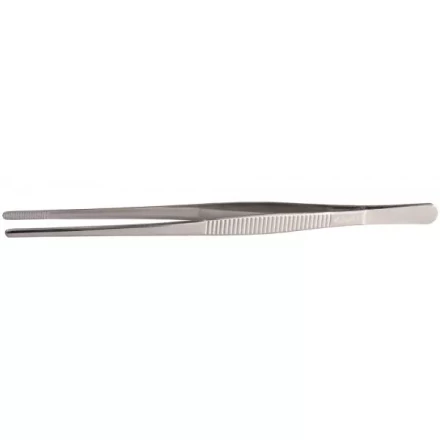 Пинцет ЗУБР д/электроники и точной механики, нерж. сталь, антимагнит, прямой, закругленные губки, 250мм 22211-1-250 купить в Нягани