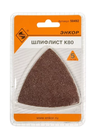 Шлифлист К80 Энкор 50492 купить в Нягани