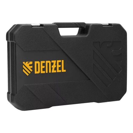 Набор инструментов Denzel 15801, 1/2&quot;, 1/4&quot;, CrV, S2, пластиковый кейс, 64 предмета купить в Нягани