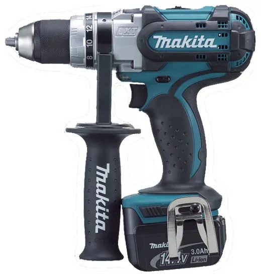 Дрель-шуруповерт аккумуляторная Makita BHP444RFE купить в Нягани