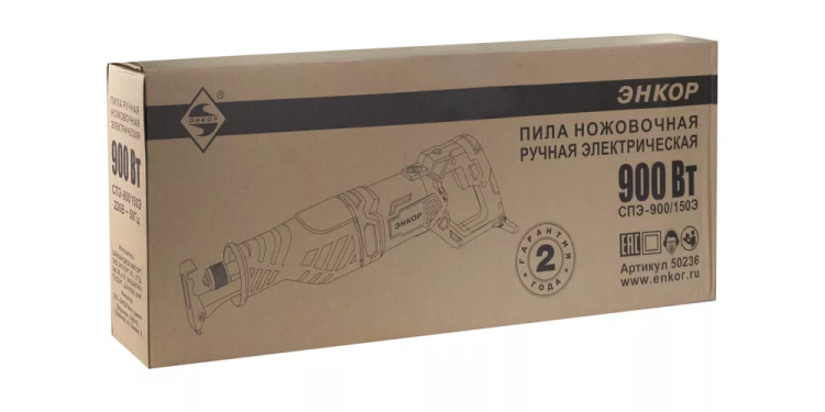 Ножовка сабельная СПЭ-900/150Э Энкор 50236 купить в Нягани