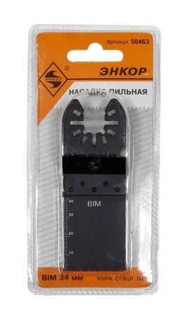 Насадка пильная 34мм BIM д/МФЭ Энкор 50463 купить в Нягани