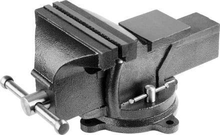 Тиски STAYER &quot;STANDARD&quot; слесарные с поворотным основанием, 200мм/ 17,5кг 3254-200 купить в Нягани