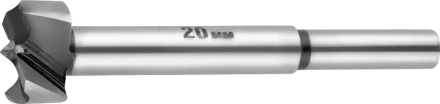 Сверло Форстнера по дереву, URAGAN 29995-20, d=20мм 29995-20 купить в Нягани