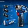 ЗУБР КОМБИ #4, набор: модульная дрель-шуруповерт + LED фонарь, BRUSHLESS, 12 В, 45 Н·м, 2 АКБ тип Т7 (2 А·ч), кейс, Профессионал (DB-125-22F) купить в Нягани