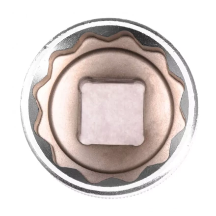 Головка торцевая 30 мм двенадцатигранная CrV под квадрат 1/2 хромированная Stels 13673 купить в Нягани