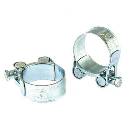 Хомуты металлические силовые 40-43 мм ширина 20 мм шарнирный W1 2 шт Сибртех 47525 купить в Нягани