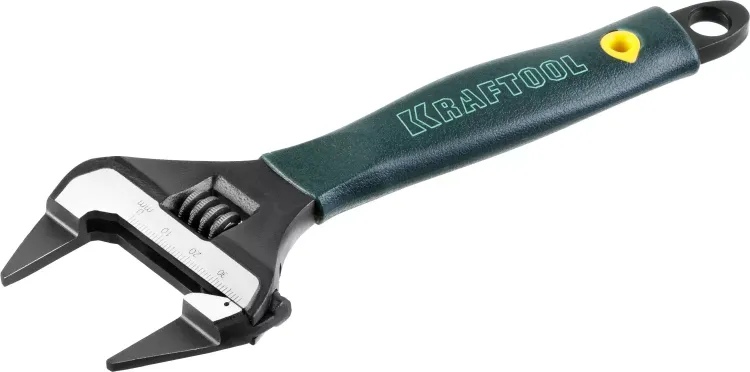 Ключ разводной SlimWide-S, 200 / 38 мм, KRAFTOOL 27263-20 купить в Нягани