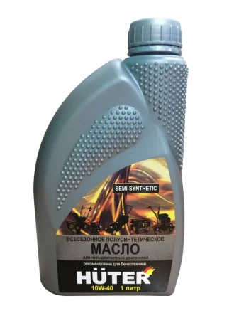 Масло для четырехтактных двигателей HUTER 10W-40 73/8/1/1 купить в Нягани