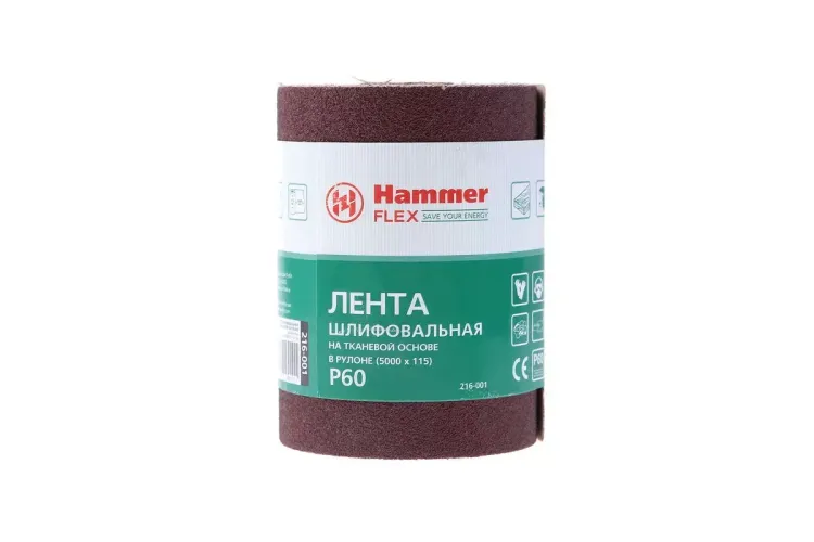 Лента шлифовальная в рулоне HAMMER Flex  216-001 купить в Нягани