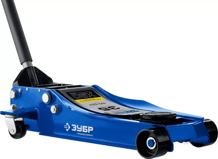 Домкрат гидравлический подкатной X90, 3,5т, 100-533мм, ЗУБР Профессионал 43054-3.5 43054-3.5 купить в Нягани