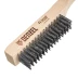 Щетка зачистная 6-и рядная, прямая проволока из нержавеющей стали с деревянной ручкой, EFP// Denzel 74846 купить в Нягани